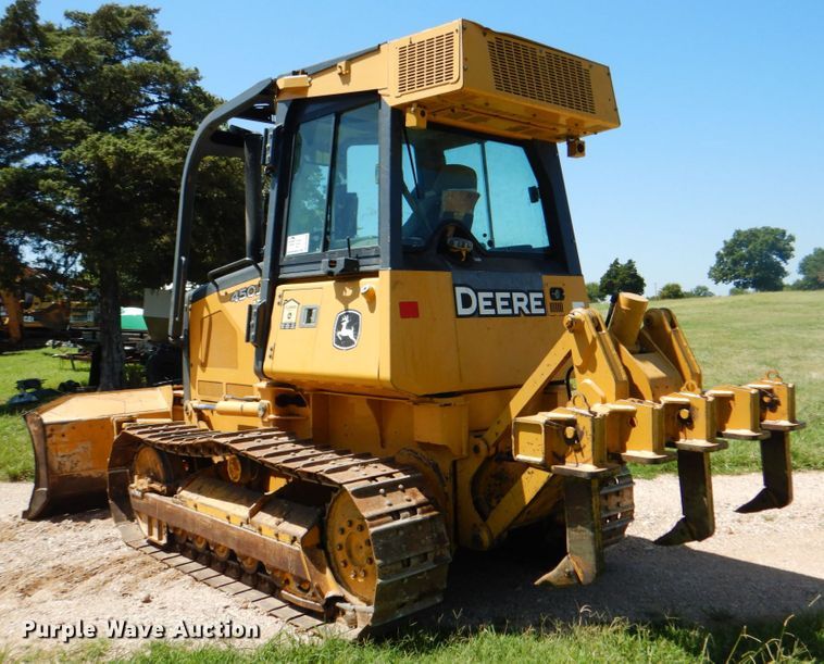 image for item DM3989 2013 John Deere 450J LT  dozer