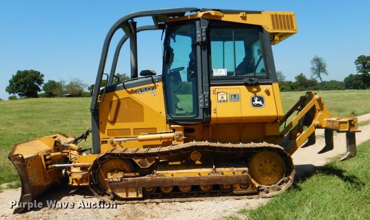 image for item DM3989 2013 John Deere 450J LT  dozer