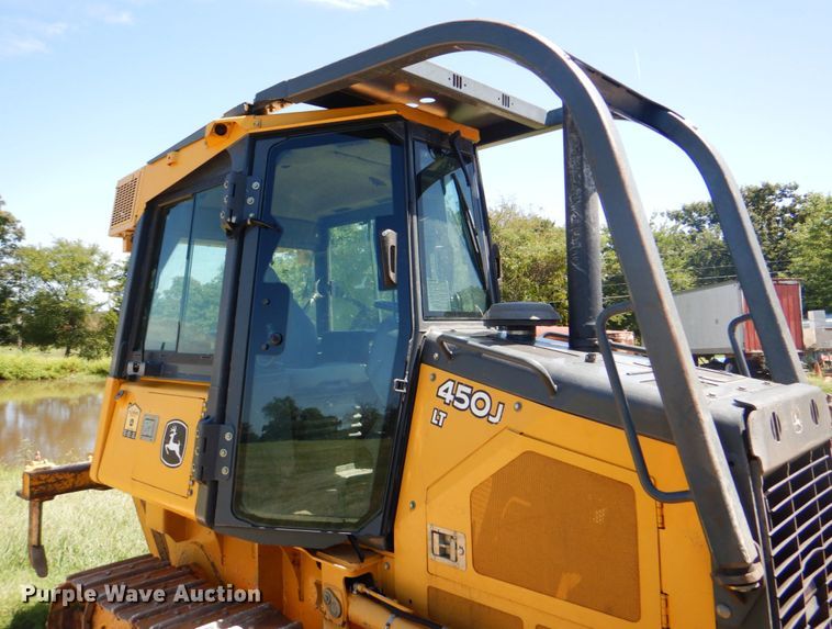 image for item DM3989 2013 John Deere 450J LT  dozer