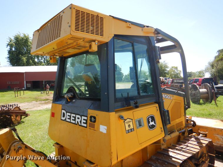 image for item DM3989 2013 John Deere 450J LT  dozer