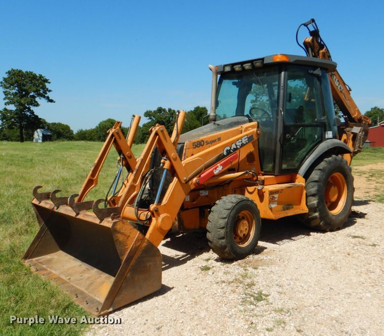 image for item DM3992 2006 Case 580 Super M  Series 2 backhoe