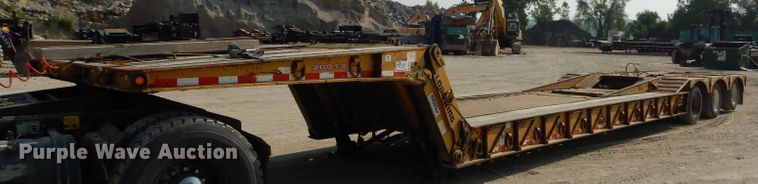 image for item DM4334 2008 Load King 403-4 DFPR  lowboy equipment trailer