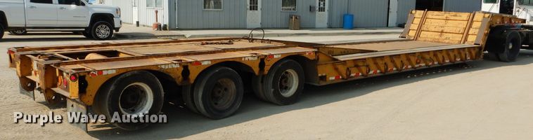 image for item DM4334 2008 Load King 403-4 DFPR  lowboy equipment trailer