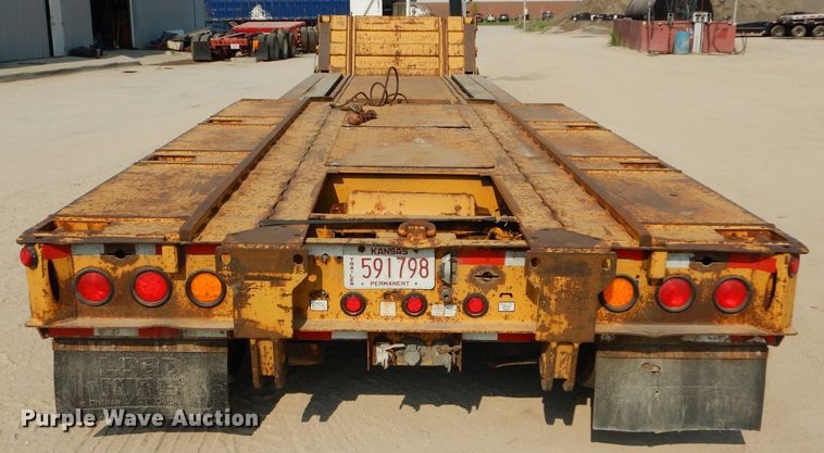 image for item DM4334 2008 Load King 403-4 DFPR  lowboy equipment trailer