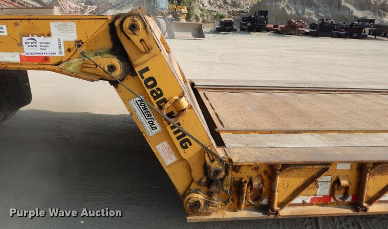 image for item DM4334 2008 Load King 403-4 DFPR  lowboy equipment trailer