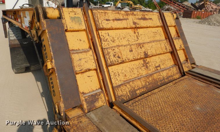 image for item DM4334 2008 Load King 403-4 DFPR  lowboy equipment trailer