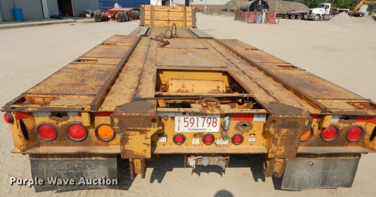 image for item DM4334 2008 Load King 403-4 DFPR  lowboy equipment trailer