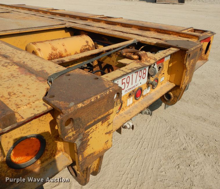 image for item DM4334 2008 Load King 403-4 DFPR  lowboy equipment trailer