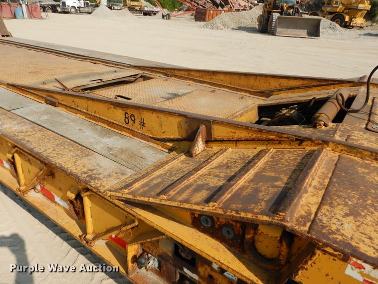 image for item DM4334 2008 Load King 403-4 DFPR  lowboy equipment trailer