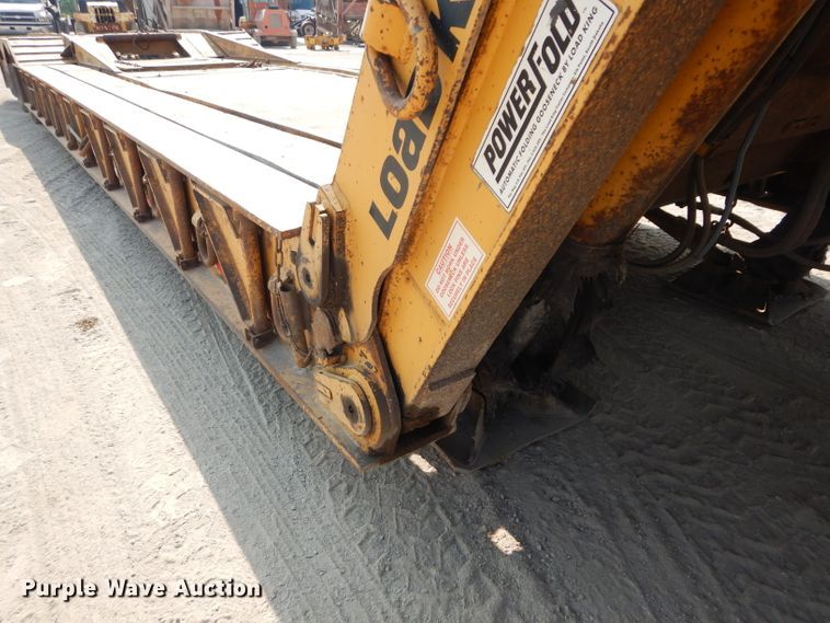 image for item DM4334 2008 Load King 403-4 DFPR  lowboy equipment trailer