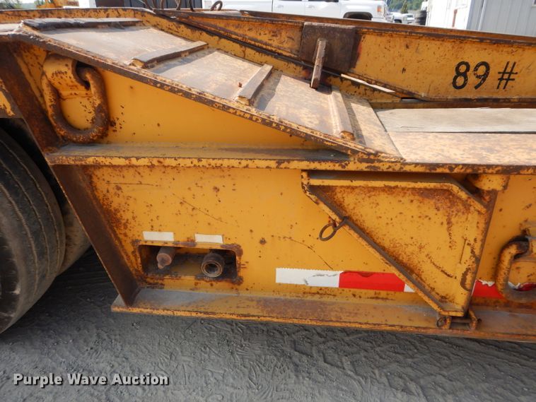 image for item DM4334 2008 Load King 403-4 DFPR  lowboy equipment trailer