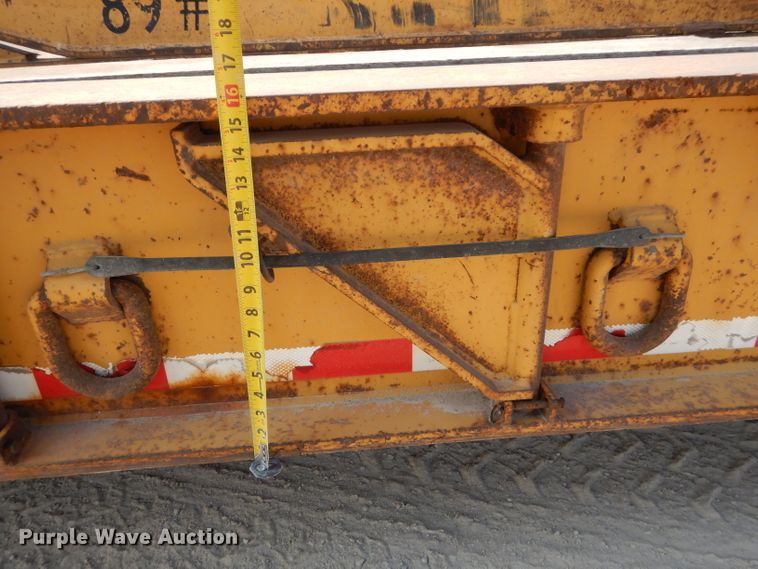 image for item DM4334 2008 Load King 403-4 DFPR  lowboy equipment trailer