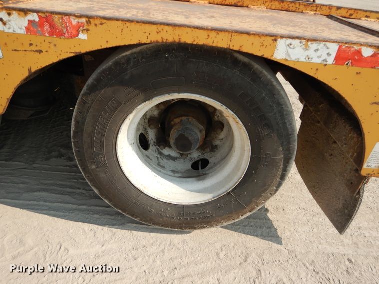 image for item DM4334 2008 Load King 403-4 DFPR  lowboy equipment trailer