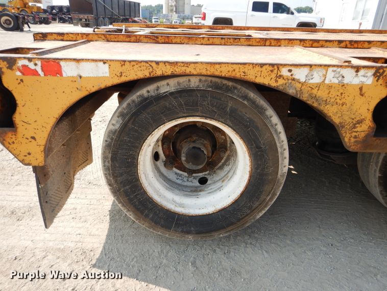 image for item DM4334 2008 Load King 403-4 DFPR  lowboy equipment trailer