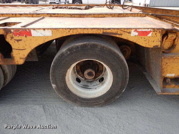 image for item DM4334 2008 Load King 403-4 DFPR  lowboy equipment trailer