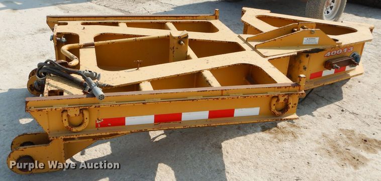 image for item DM4334 2008 Load King 403-4 DFPR  lowboy equipment trailer