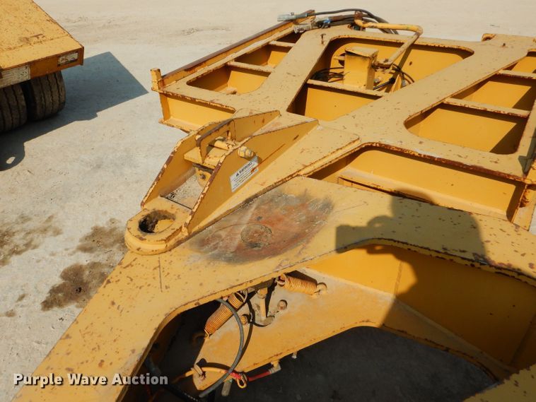 image for item DM4334 2008 Load King 403-4 DFPR  lowboy equipment trailer