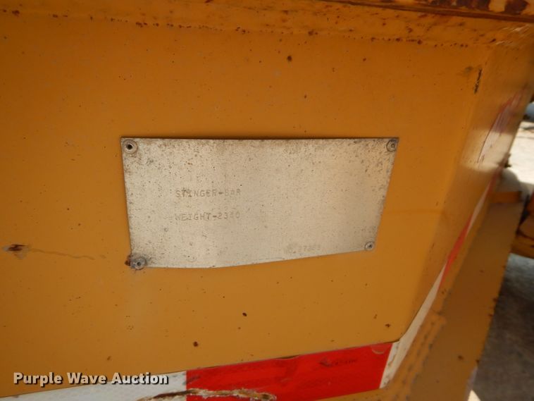 image for item DM4334 2008 Load King 403-4 DFPR  lowboy equipment trailer