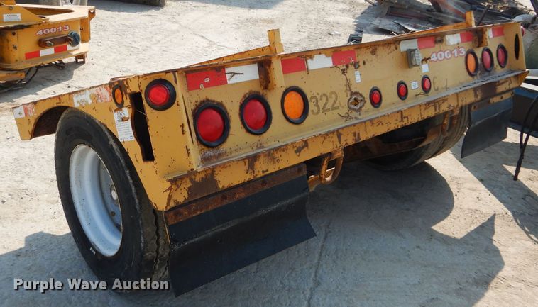 image for item DM4334 2008 Load King 403-4 DFPR  lowboy equipment trailer