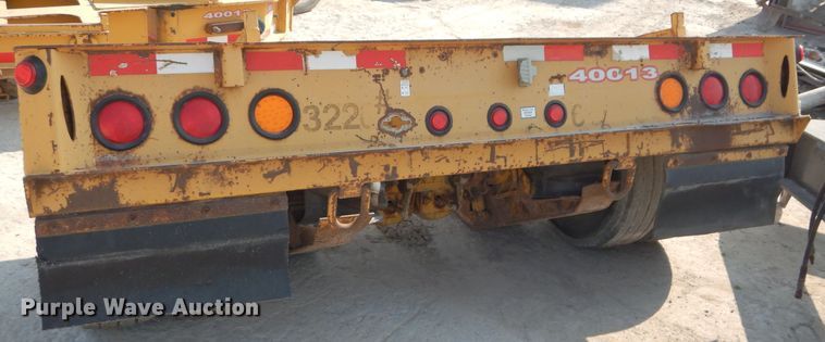 image for item DM4334 2008 Load King 403-4 DFPR  lowboy equipment trailer
