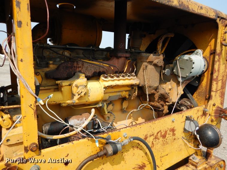 image for item DM4361 1961 Caterpillar 12E  rigid frame motor grader