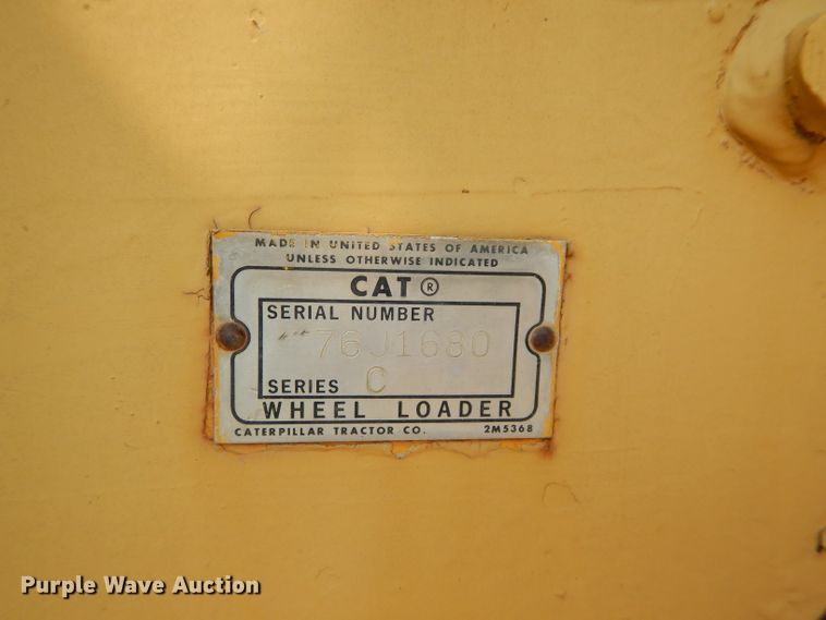 image for item DM4363 1968 Caterpillar 966C  wheel loader