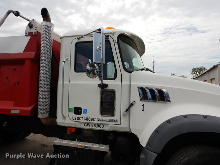 image for item DM4368 2009 Mack GU713  dump truck