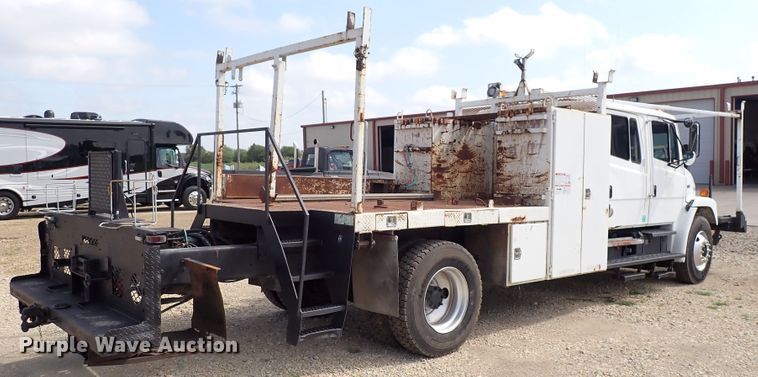 image for item DM5007 1999 Freightliner FL70  Crew Cab utility/service truck