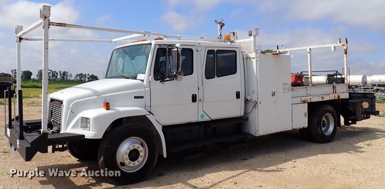 image for item DM5007 1999 Freightliner FL70  Crew Cab utility/service truck