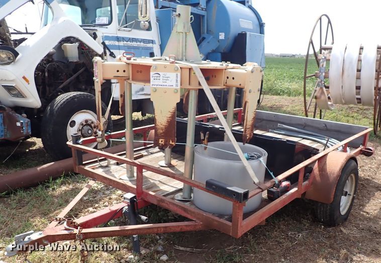 image for item DM5009 Shop built utility trailer
