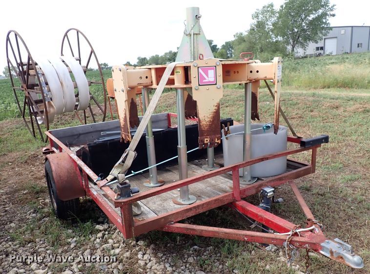 image for item DM5009 Shop built utility trailer