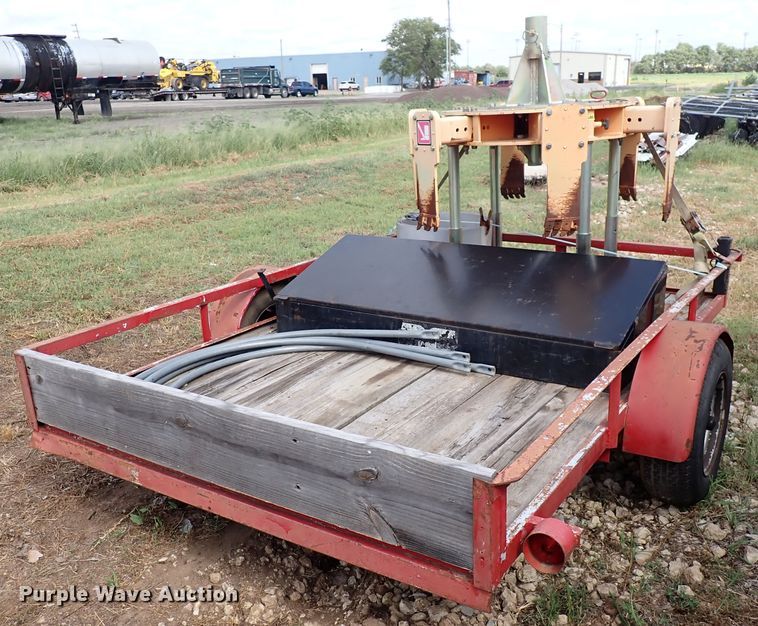 image for item DM5009 Shop built utility trailer