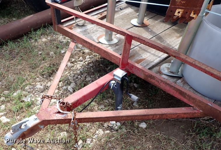 image for item DM5009 Shop built utility trailer