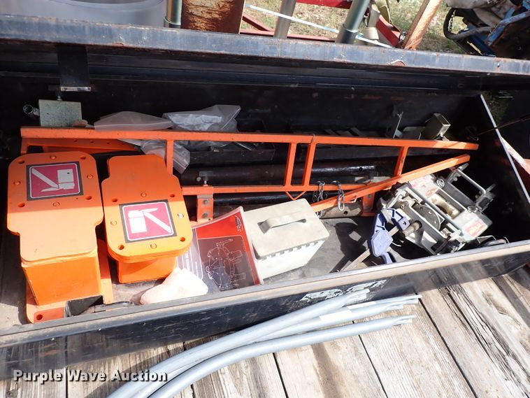 image for item DM5009 Shop built utility trailer