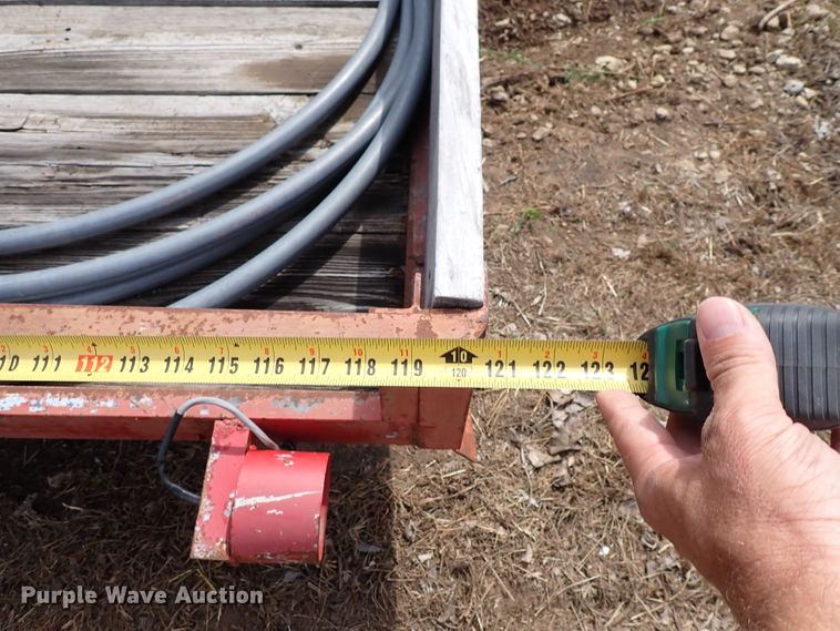 image for item DM5009 Shop built utility trailer