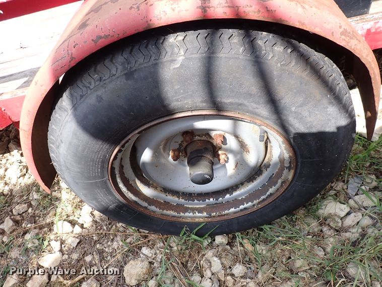 image for item DM5009 Shop built utility trailer