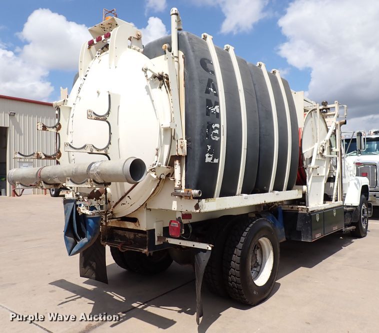 image for item DM5014 1990 Ford LN8000  sewer jetter truck