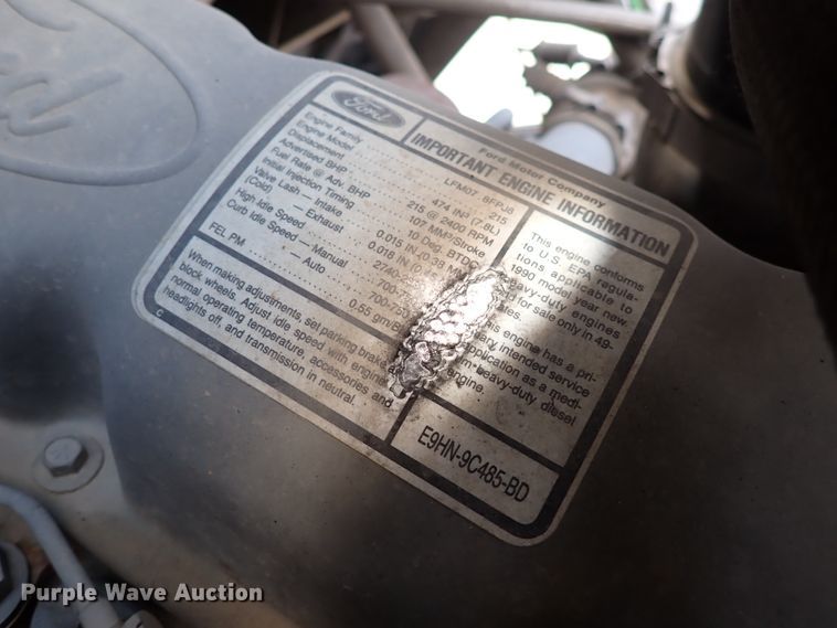 image for item DM5014 1990 Ford LN8000  sewer jetter truck