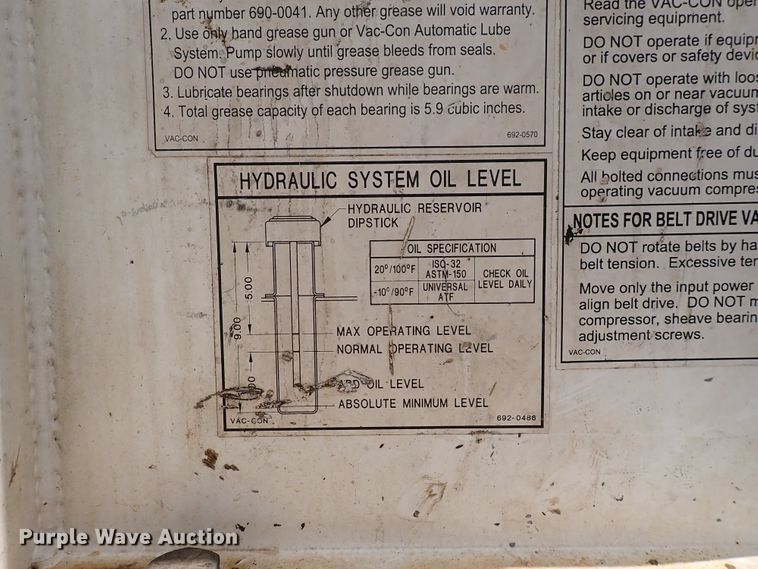 image for item DM5015 2002 International 2554  sewer jetter truck