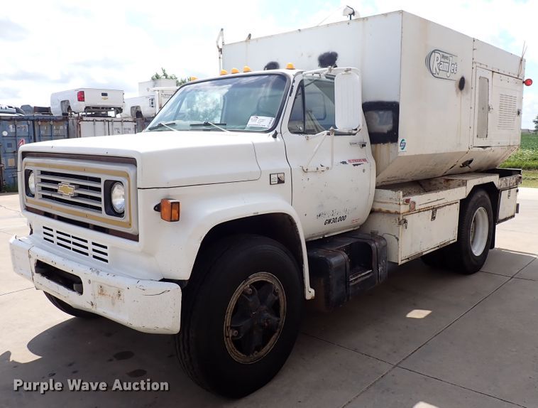 image for item DM5016 1985 Chevrolet C70  sewer jetter truck