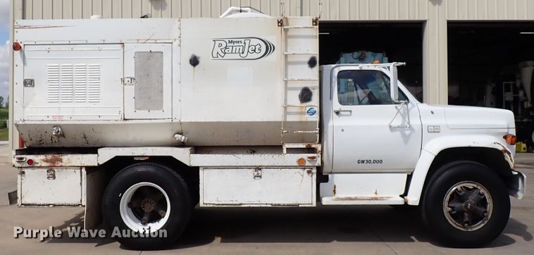 image for item DM5016 1985 Chevrolet C70  sewer jetter truck