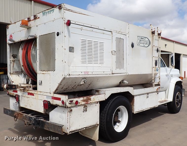 image for item DM5016 1985 Chevrolet C70  sewer jetter truck