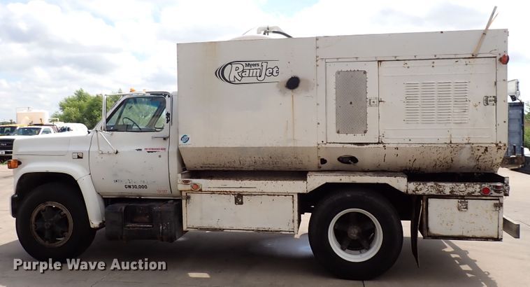 image for item DM5016 1985 Chevrolet C70  sewer jetter truck
