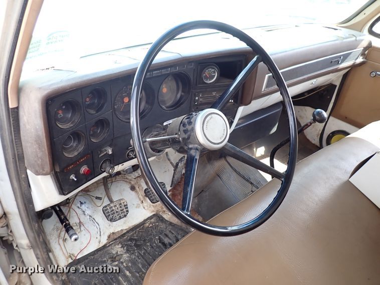 image for item DM5016 1985 Chevrolet C70  sewer jetter truck