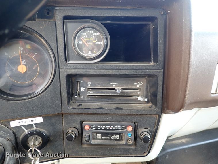 image for item DM5016 1985 Chevrolet C70  sewer jetter truck