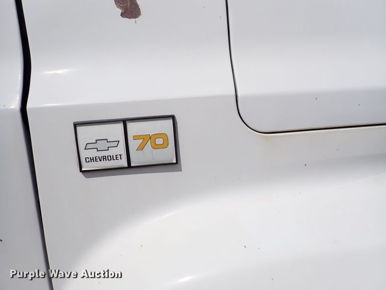 image for item DM5016 1985 Chevrolet C70  sewer jetter truck
