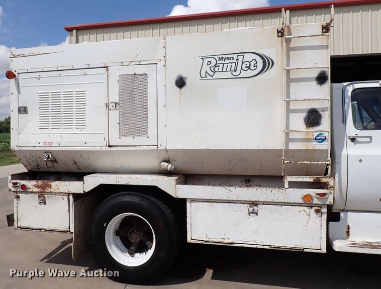 image for item DM5016 1985 Chevrolet C70  sewer jetter truck
