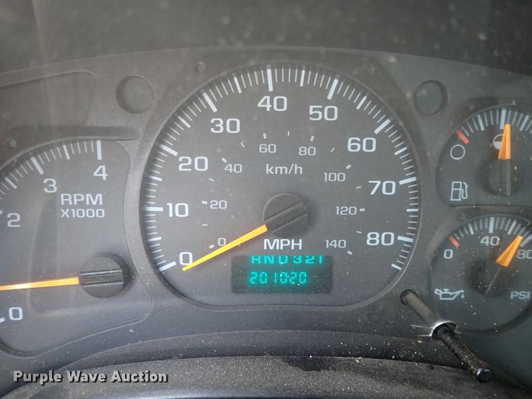 image for item DM5017 2005 GMC C6500  flatbed truck