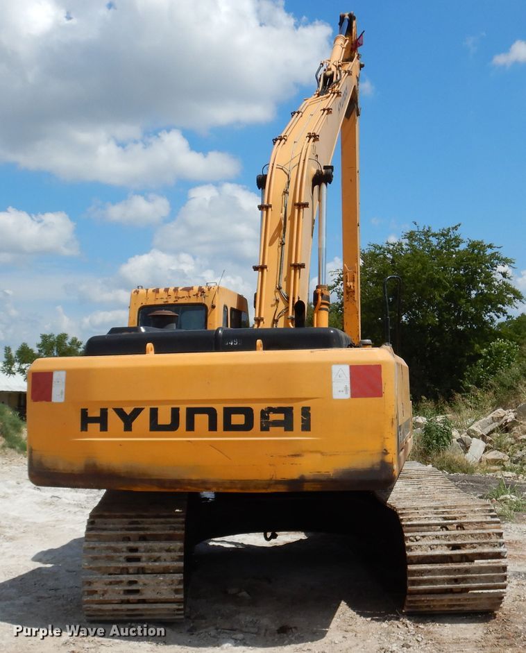 image for item DM6411 2004 Hyundai Robex 290-LC-7  long reach excavator