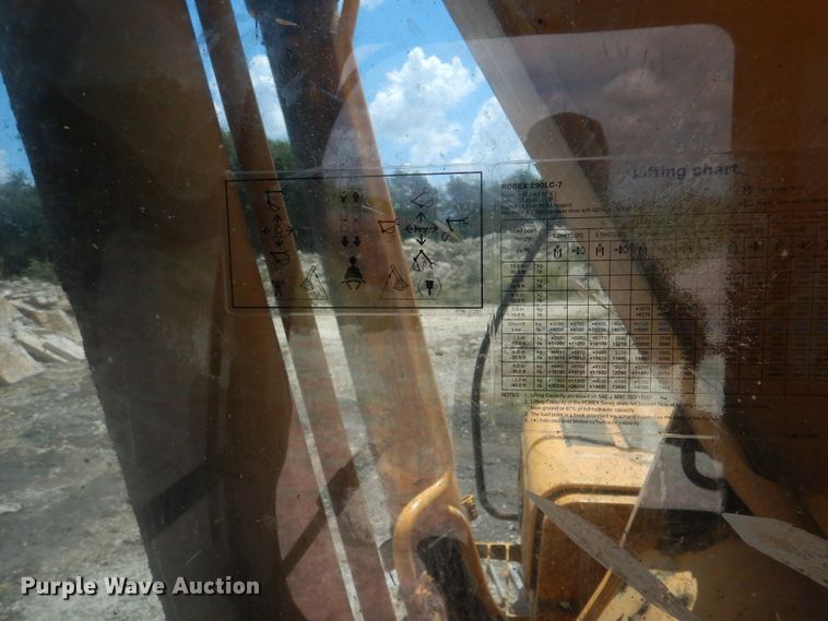 image for item DM6411 2004 Hyundai Robex 290-LC-7  long reach excavator